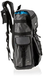 Lunkerhunt LTS Tackle Backpack - Grey - Zipperless Fishing Backpack with 2 Rod Holders and Tackle Box