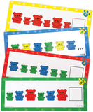 Learning Resources LER0757 Three Bear Family Sort Pattern And Play Activity Set