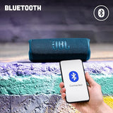 JBL Flip 6 Portable Bluetooth Speaker with 2-Way Speaker System and Powerful JBL Original Pro Sound, up to 12 Hours of Playtime - Blue