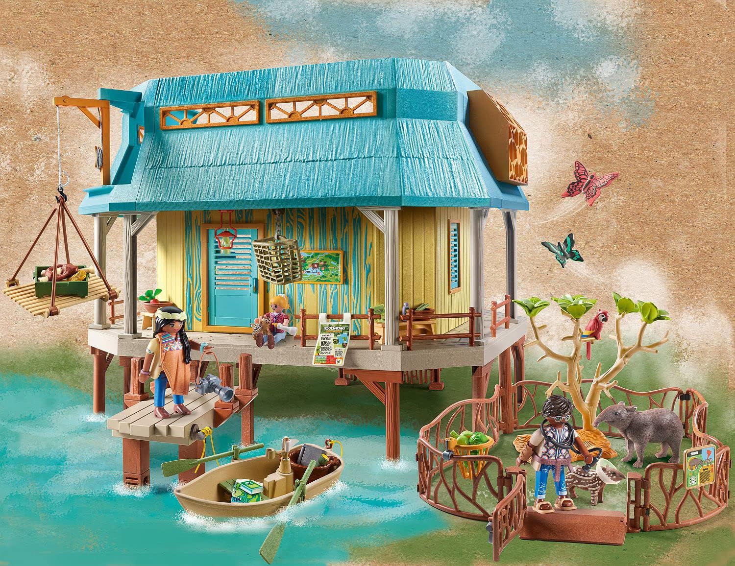 Playmobil 71007 Wiltopia Animal Care Station Secondary image