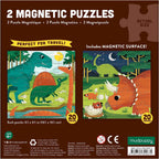 Mudpuppy 9780735355675 Mighty Dinosaurs Magnetic Jigsaw Puzzle