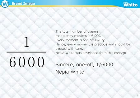 Nepia Whito Tape L40 12H, L, 160 count (Pack of 4)