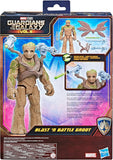 Marvel Studios Guardians of the Galaxy Vol 3 Titan Hero Series Deluxe Blast N Battle Groot Action Figure 11.5Inch with Accessories