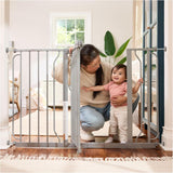 Regalo Platinum Easy Step Extra Wide Metal Walk-Through Gate L29 - 49 x H30 in