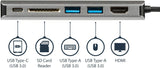 StarTech USB C Multiport Adapter With HDMI