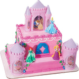 Decopac Disney Princess Happily Ever After Signature DecoSet Cake Topper, 4.8" L x 2.5" W x 6" H, Pink