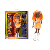 Rainbow High Michelle - Orange Fashion Doll. Fashionable Outfit & 10+ Colorful Play Accessories. Great Gift for Kids 4-12 Years Old and Collectors