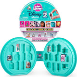 5 Surprise Disney Mini Brands Collector's Case Series 2 by ZURU Store & Display 30 Minis, Comes with 5 Exclusive Mini's Mystery Real Brands Collectibles