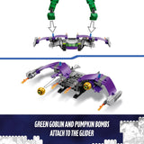 LEGO 76284 Marvel Green Goblin Construction Figure