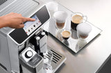 De'Longhi Prima Donna Elite Experience Fully Automatic Coffee Machine, Metallic Silver, ECAM650.85.MS