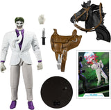 McFarlane Toys DC Multiverse The Dark Knight Returns The Joker 7" Action Figure with Build-A Horse Parts & Accessories, Multicolor