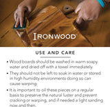 Ironwood Gourmet Cutting Board