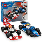 LEGO City F1 Williams Racing and Haas F1 Race Cars 60464