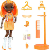 Rainbow High Michelle - Orange Fashion Doll. Fashionable Outfit & 10+ Colorful Play Accessories. Great Gift for Kids 4-12 Years Old and Collectors