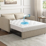 Sleep Philosophy Holden Waterproof Sofa Bed Mattress Protection Pad with 3M Scotchgard Moisture Management - Hypoallergenic Microfiber - 60