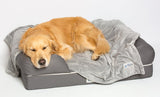 PetFusion Premium Pet Blanket 44inx34in Medium Gray