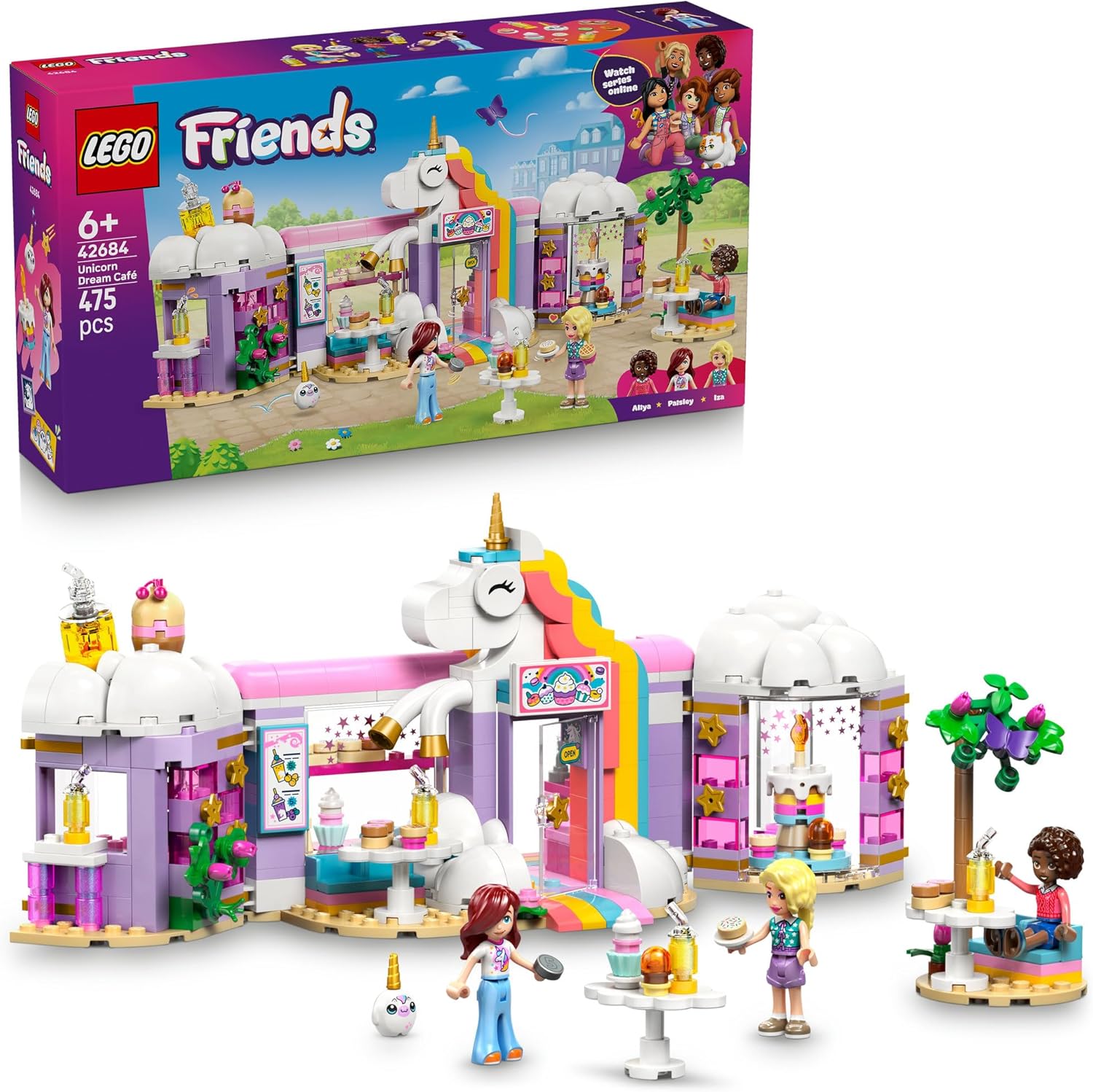 LEGO Friends Unicorn Dream Cafe 42684 Building Set