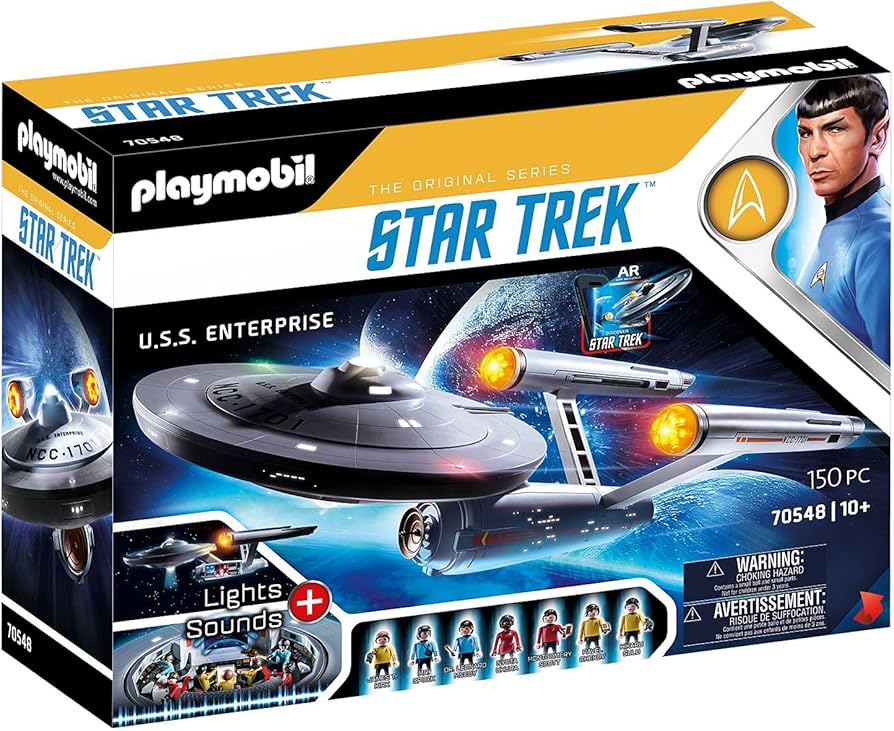 Playmobil Star Trek The Original Series 70548 U.S.S. Enterprise NCC-1701 150 Pcs Main image