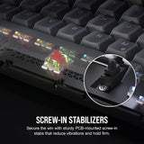 GAMING KEYBOARD-K65/RED SWITCH CORSAIR 208/‎CH-91D401L-NA