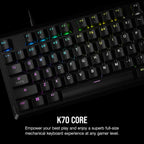 CORSAIR K70 CORE RGB Mechanical Gaming Keyboard