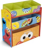 Sesame Street Delta Children Multi-Bin Toy Organizer