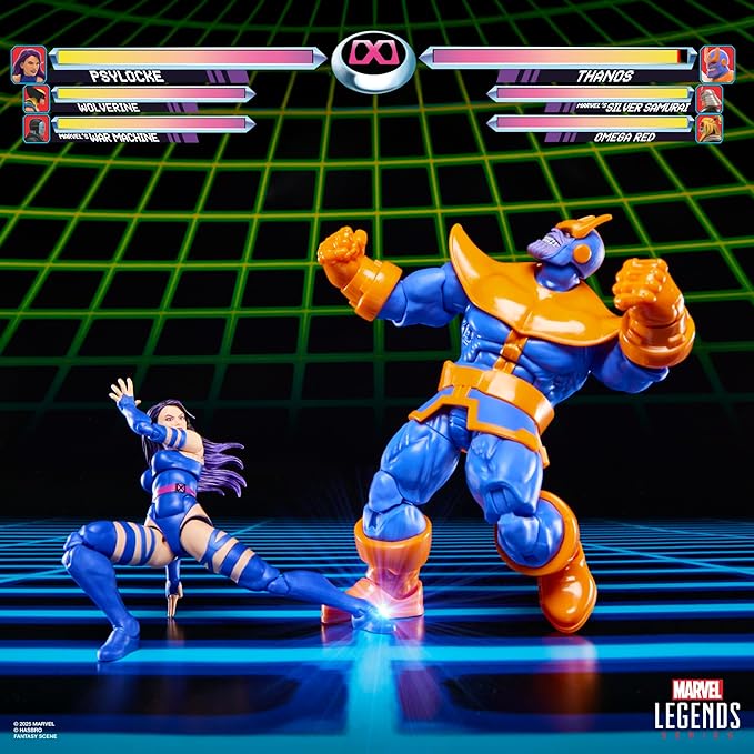 Marvel Legends Series Gamerverse Psylocke vs Thanos