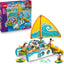 LEGO Friends Travel Adventure Set - incl. a Toy with a Spinning Sail, 4 Mini Dolls & 2 Dolphin Figures, Accessories - Creative Birthday Gift for 8+ Year Old Girls - 42664