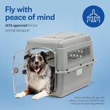 Petmate Sky Kennel For Pets From 50to70lb Light Gray