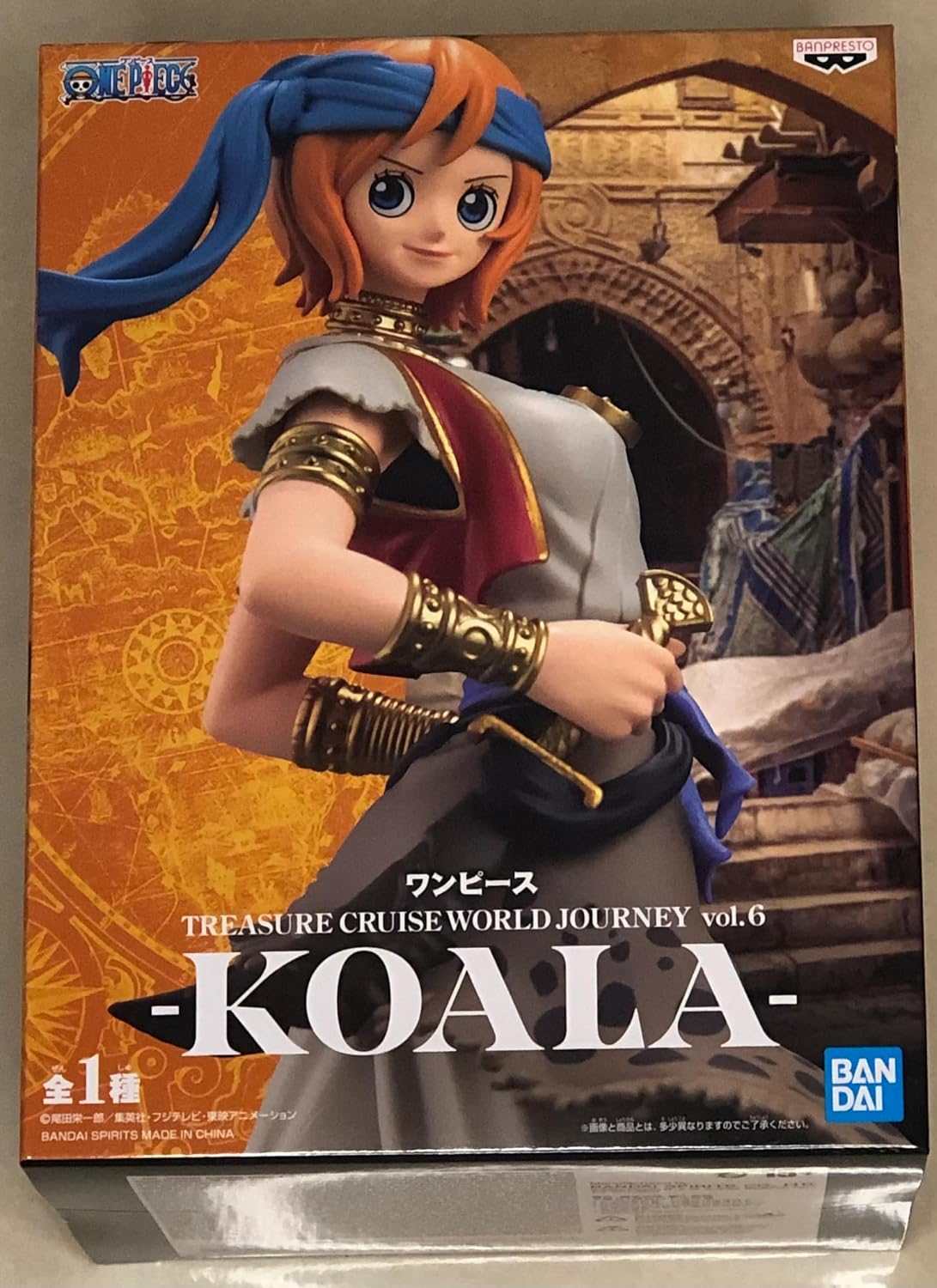 Banpresto ONE Piece Treasure Cruise World Journey vol.6-Koala-, Multiple Colors