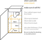 simplehuman Steel Frame In Cabinet Trash Can 10 L