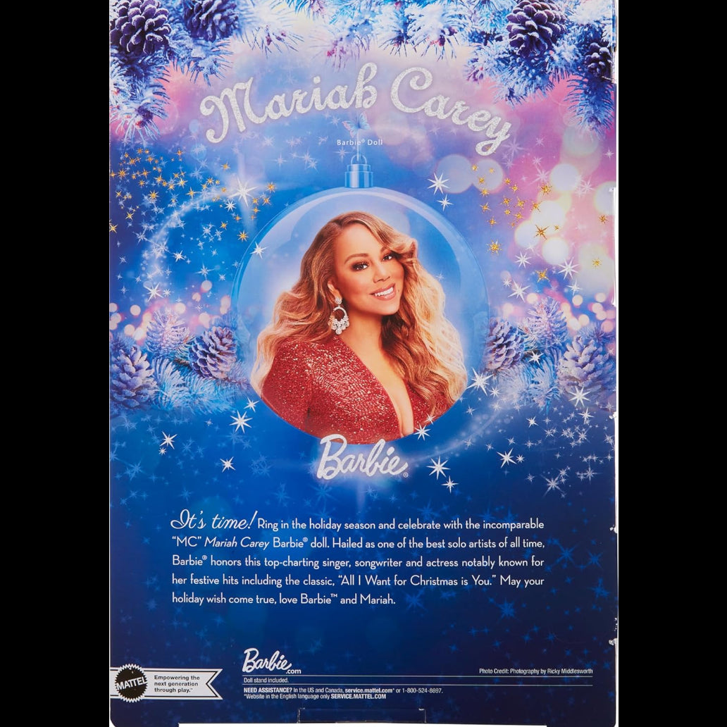 Barbie Signature Mariah Carey Holiday Doll Secondary image