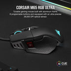 Corsair CH9309411AP2 M65 RGB ULTRA Black Gaming Mouse