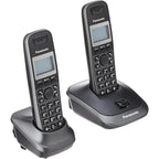 PANASONIC KXTG2512CXT Digital Cordless Phone Titanium Black