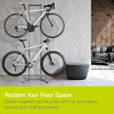 Bike Rack for Garage & Home by Delta Cycle - No Drilling Required