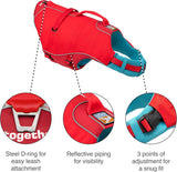 Kurgo SurfnTurf Dog Life Jacket RedBlue Small