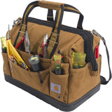 Carhartt Legacy Tool Bag 16-Inch w/Molded Base, Carhartt Brown