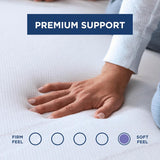TempurPedic TEMPUR Supreme 3inch Mattress Topper Medium Firm  California King White