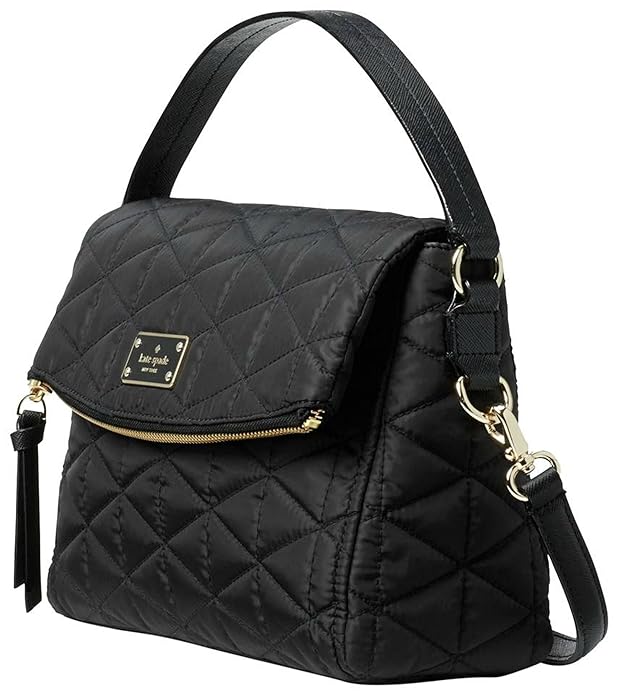 Kate Spade Wilson Road Quilted Miri Black Nylon Cross Body Bag Main image