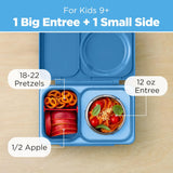 OmieLife OmieBox UP Hot and Cold Bento Lunchbox, Cosmic Blue