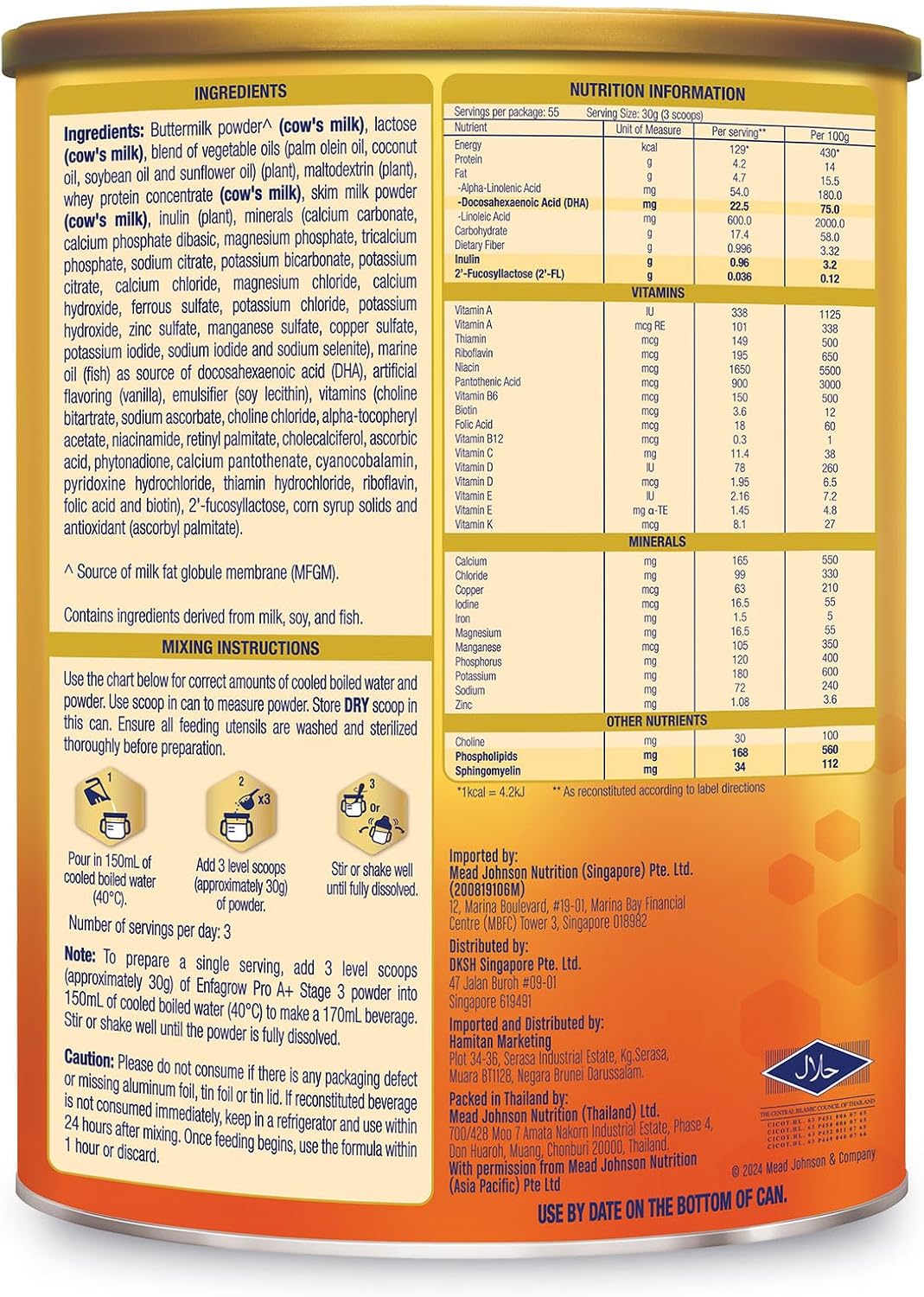 Enfagrow PRO A+ Stage 3 Milk Powder