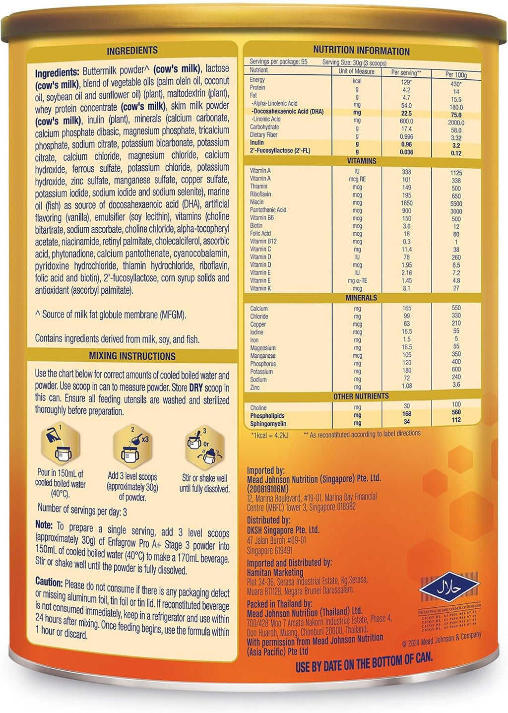 Enfagrow PRO A+ Stage 3 Milk Powder