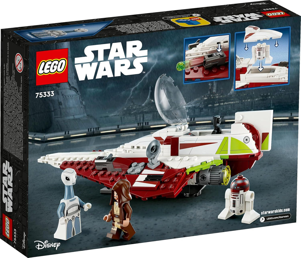 Lego 75333 Star Wars ObiWan Kenobis Jedi Starfighter