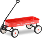 Roadmaster R6221T Kids and Toddler Classic 34-Inch Steel Pull Wagon, 8-inch Wheels, Red/Black (Copy)