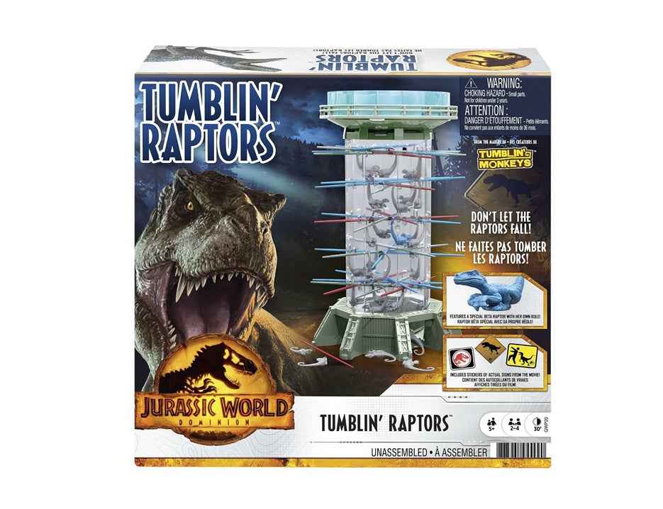 Tumblin' Raptors Jurassic World Dominion JW3 Game Main image
