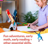 Osmo - Little Genius Starter Kit for iPad + Early Math Adventure - 6 Educational Learning Games - Ages 3-5 - Counting, Shapes, Phonics & Creativity