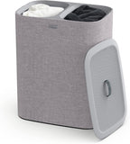 Joseph Joseph 50003 Tota Laundry Separation Basket, 90L, Grey