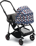 Bugaboo Bee5 Sun Canopy, Waves - Extendable Sun Shade for Full Weather Protection, Machine Washable