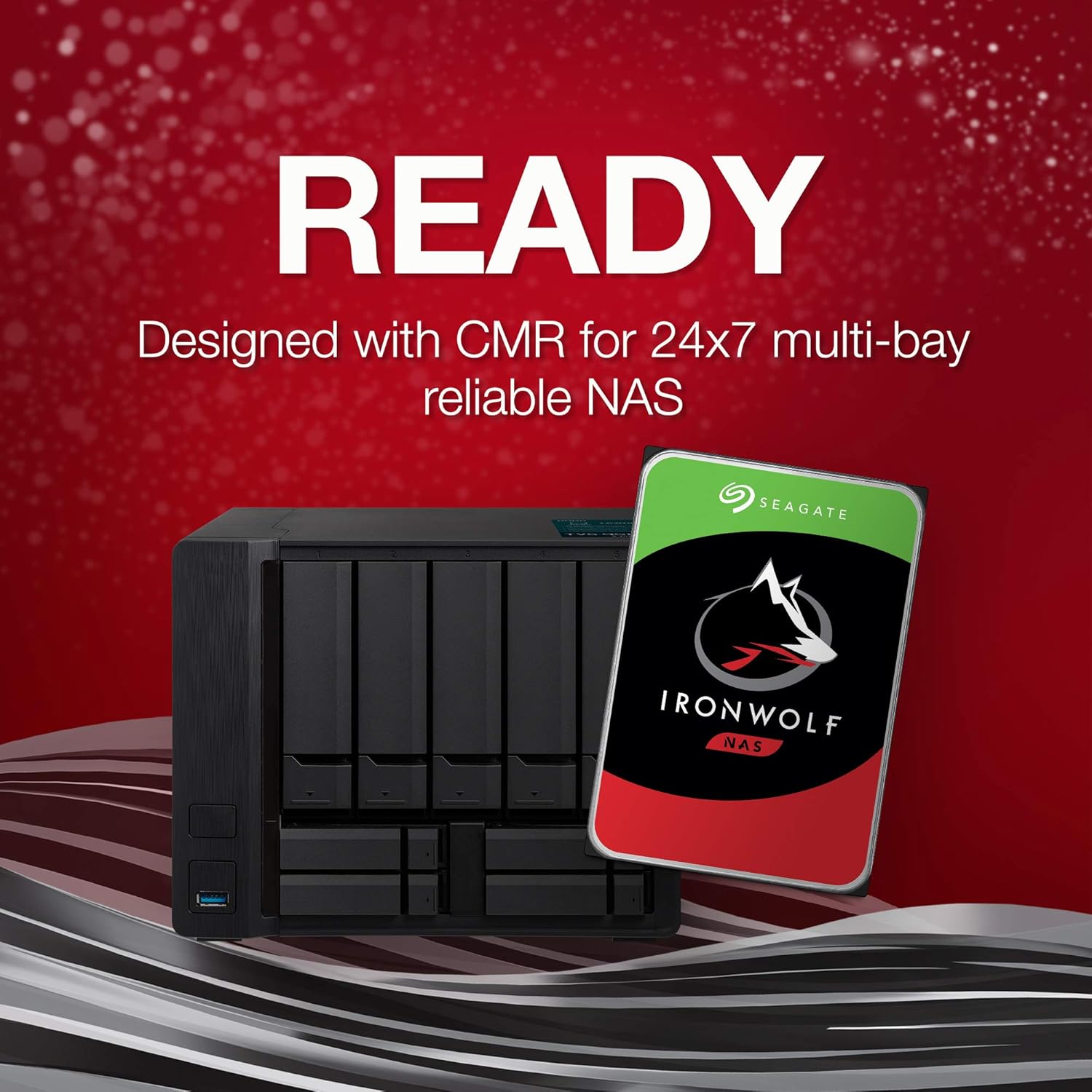 Seagate IronWolf 4TB NAS Internal HDD ST4000VNZ08