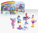 Just Play Disney Junior T.O.T.S. Collectible Figure Set, 6 Pieces, Additional Figurines for TOTS Playsets