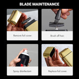 BaBylissPRO Baberology Double Foil Shaver FXFS2G GOLDFX Professional Electric Shaver